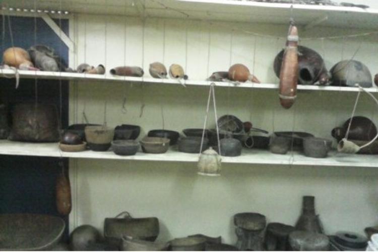  Artifacts at material culture section Main Campus