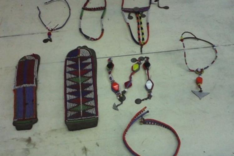  Maasai and Samburu earrings