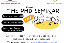 The Phd Seminar